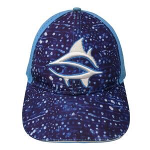 Loco Kaile Snapback Hat Blue One Size Adjustable Embroidered Mesh Back
